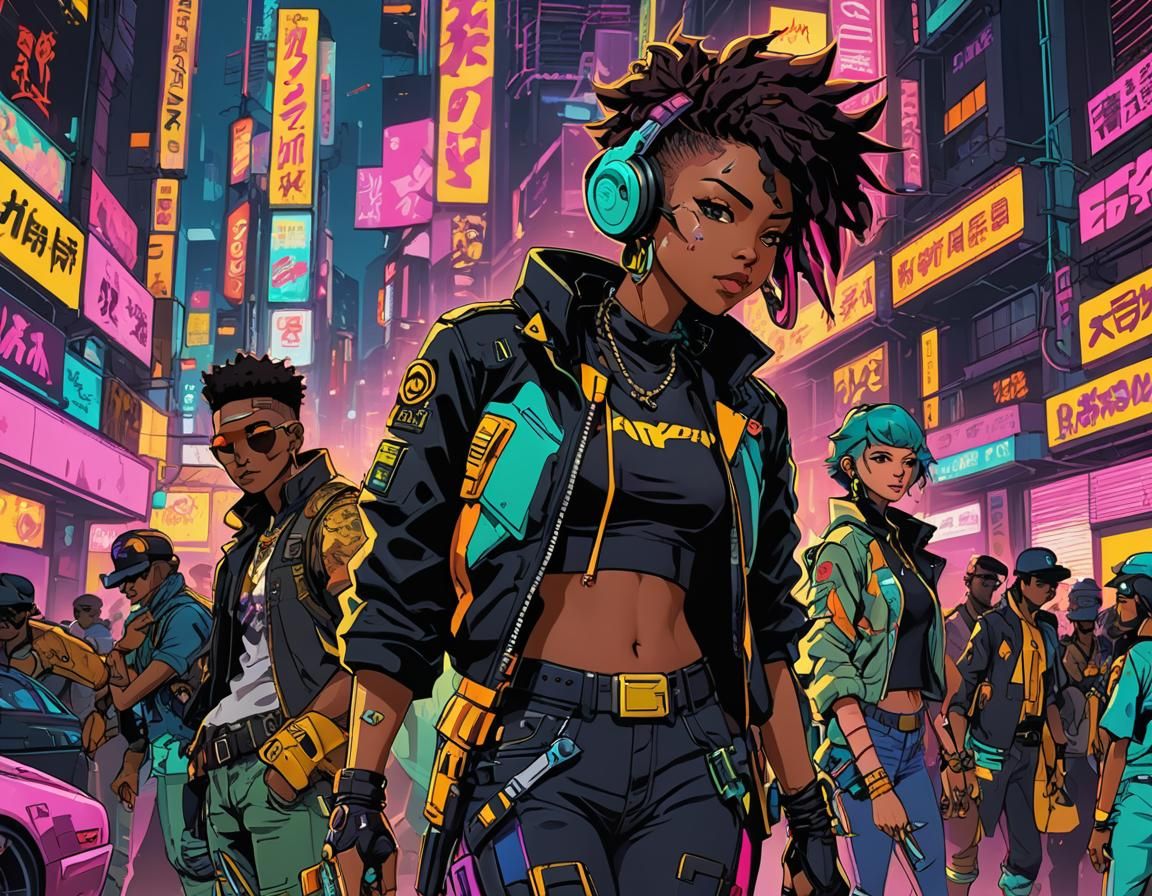 Afropunk Meets Jet Set Radio Future