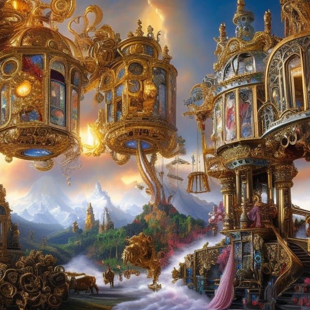 Rococo Time Machine (TARDIS type)