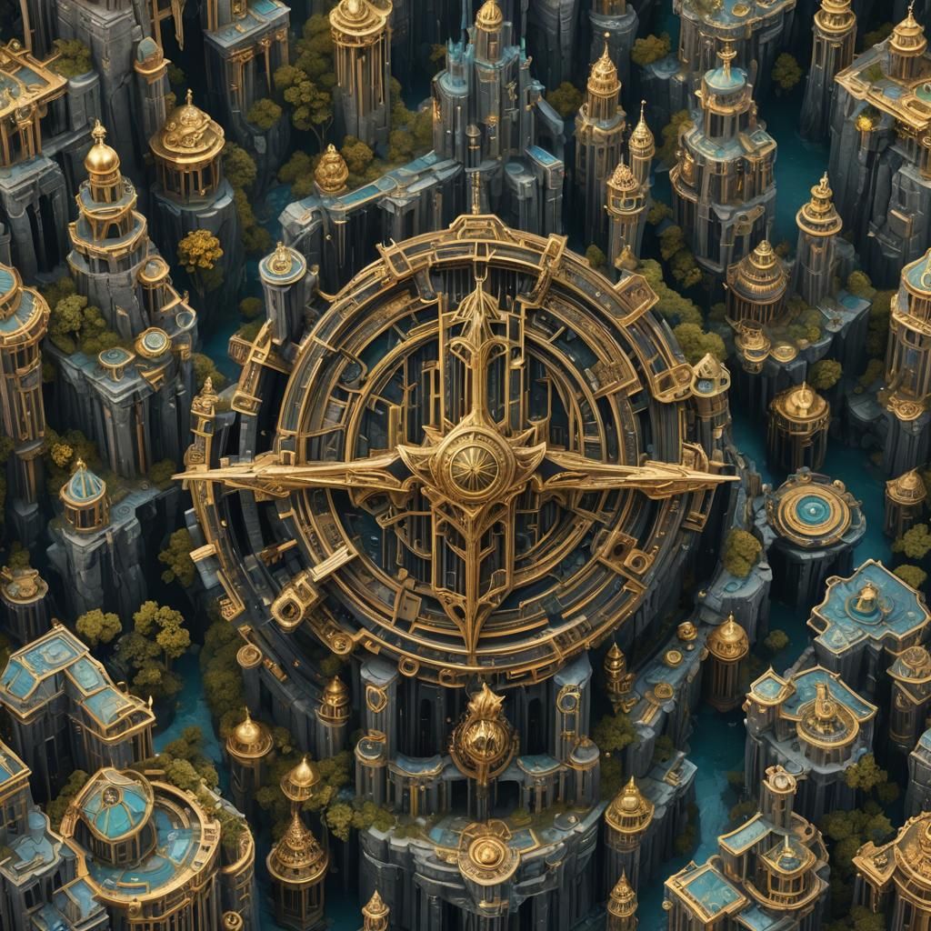 Fantastical Matte Painting in Unreal Engine 5