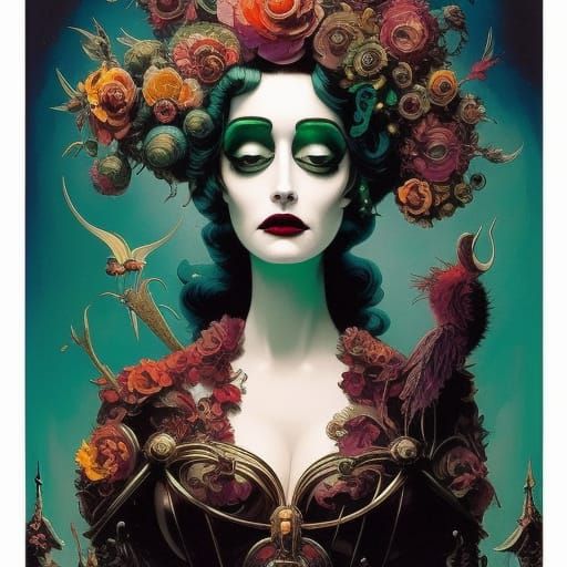 Eva Green Burtonesque