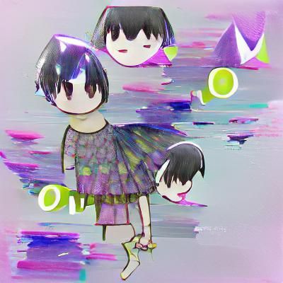 Minimalist Black and White Figure Illustration