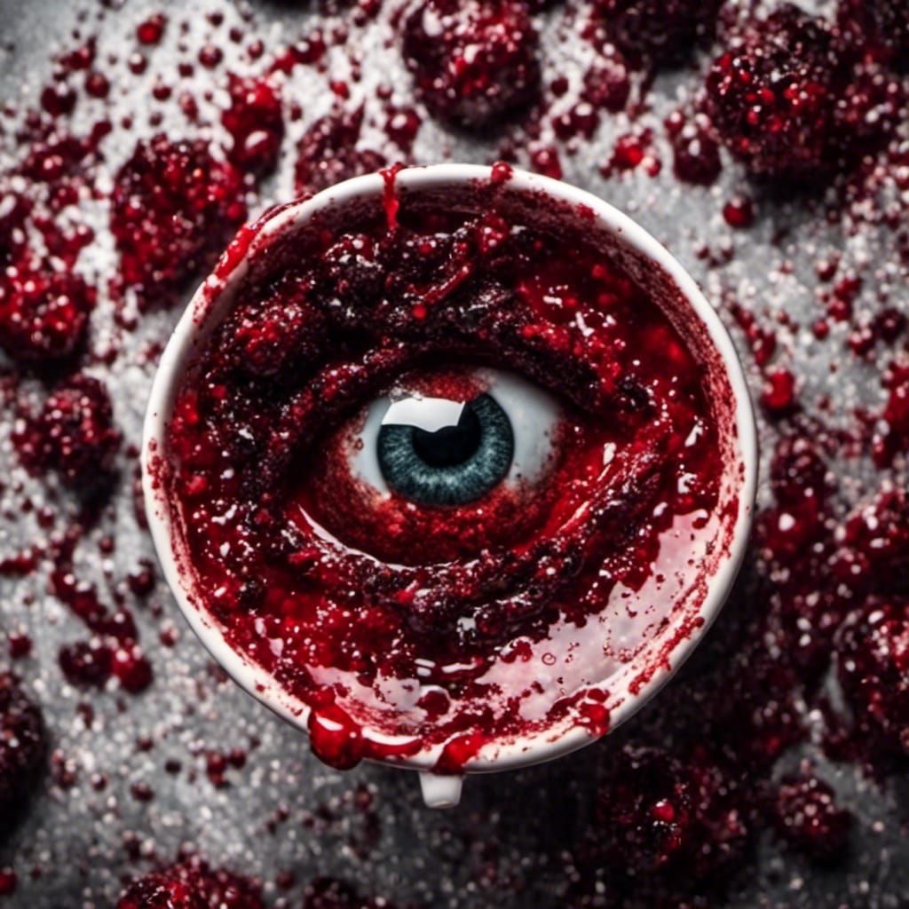 Cup of horror <lora:Cursed:1.0>