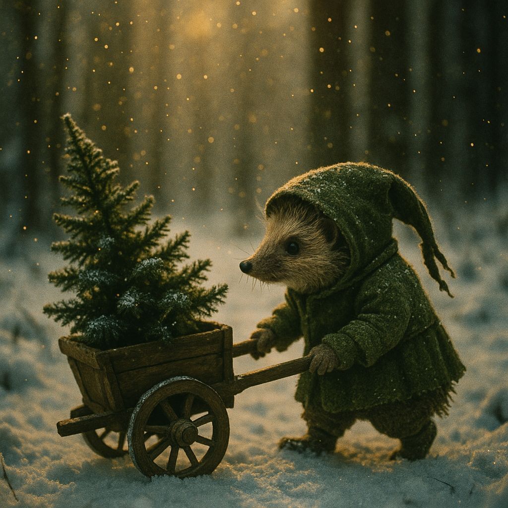 Finding the perfect tree.