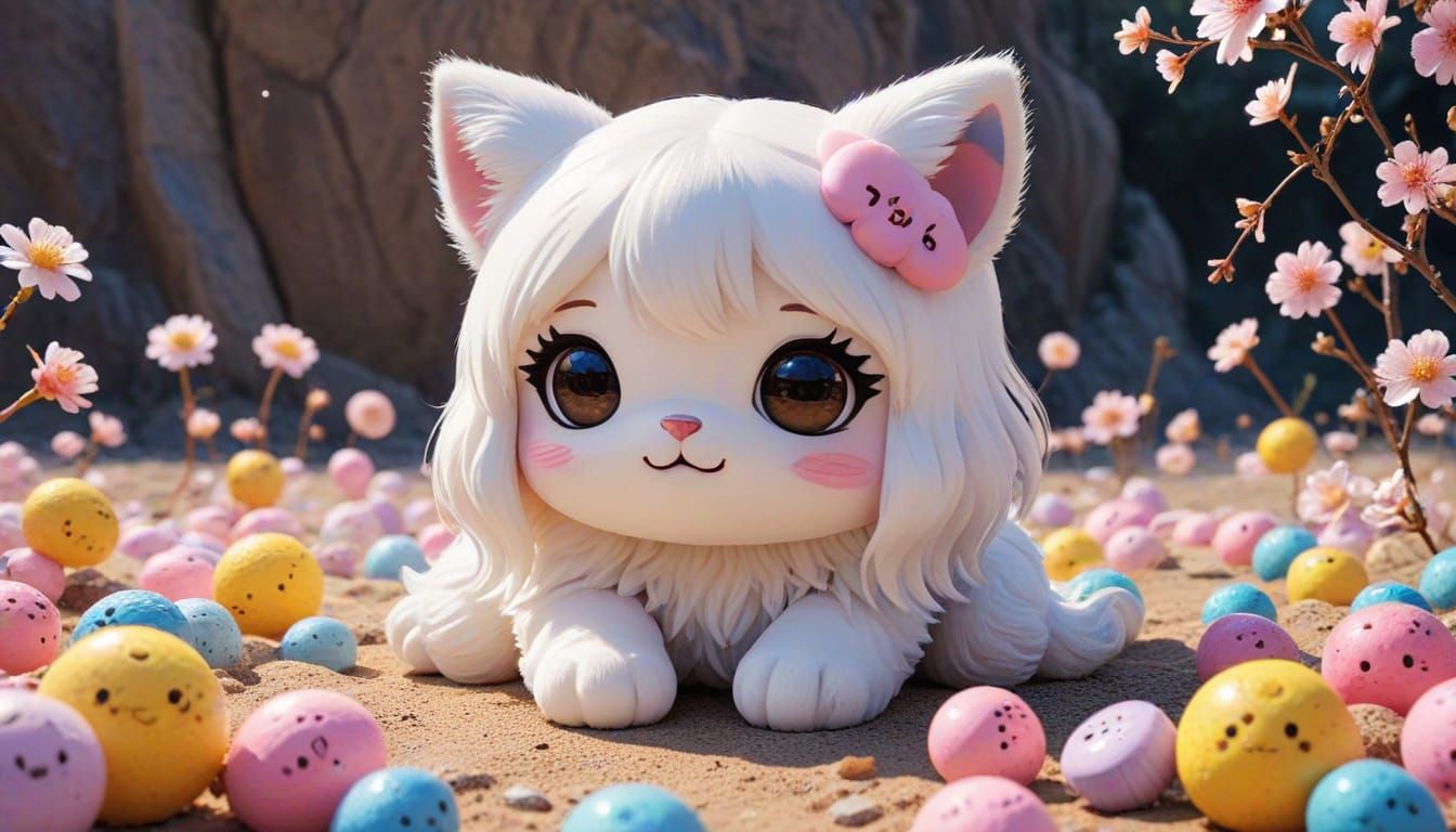 Adorable Kawaii Art Illustration