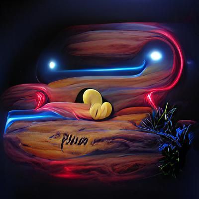 Detailed View of Pluto in Deep Space