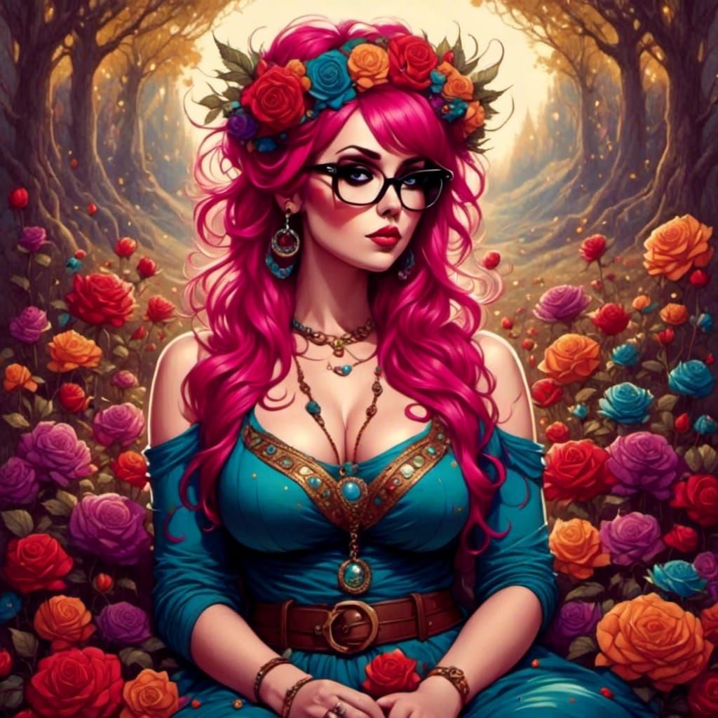 Hippie Queen: Courage, Freedom, and Cosmic Harmony