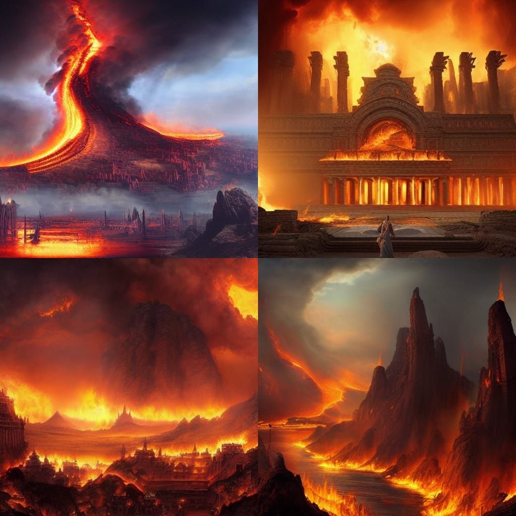 Fiery Vision of an Ancient Kingdom