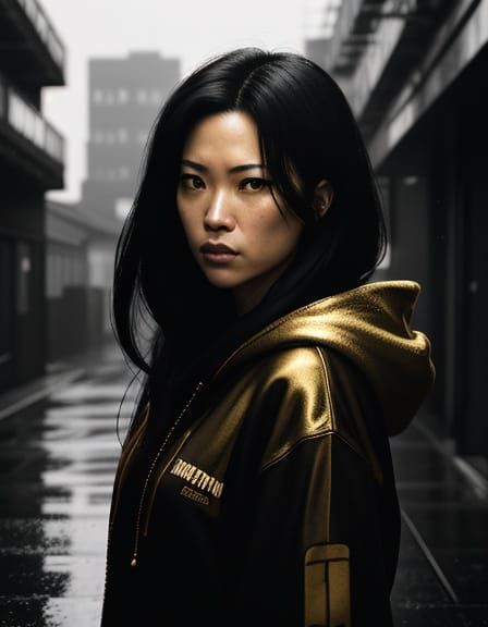 Amy Yamato in Film Noir City Alley