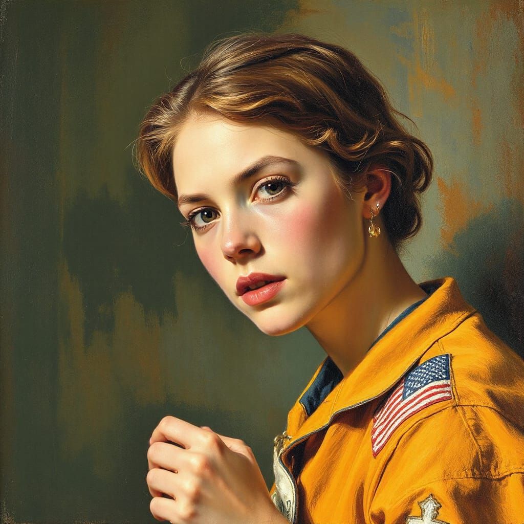 Abstract Painting Generated by AI