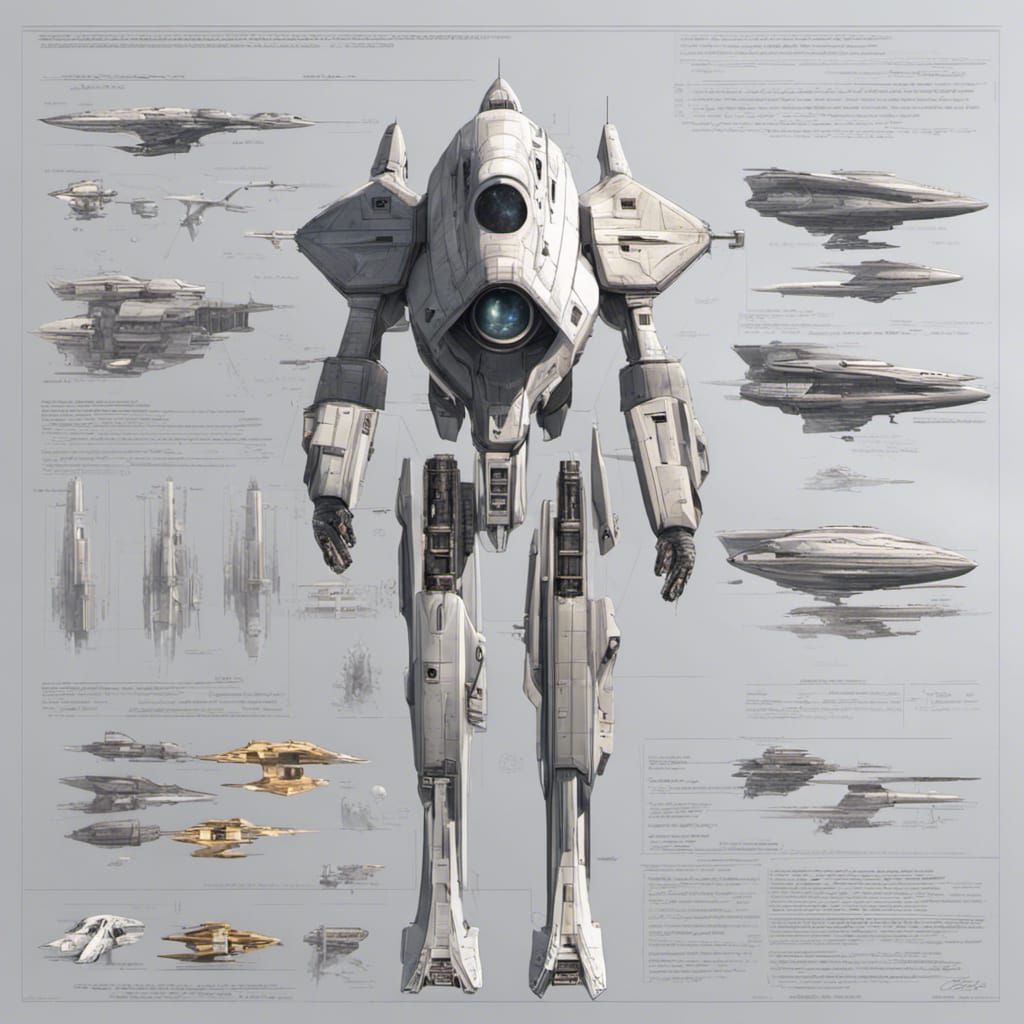 Stealth Starship Armory in Anime Style