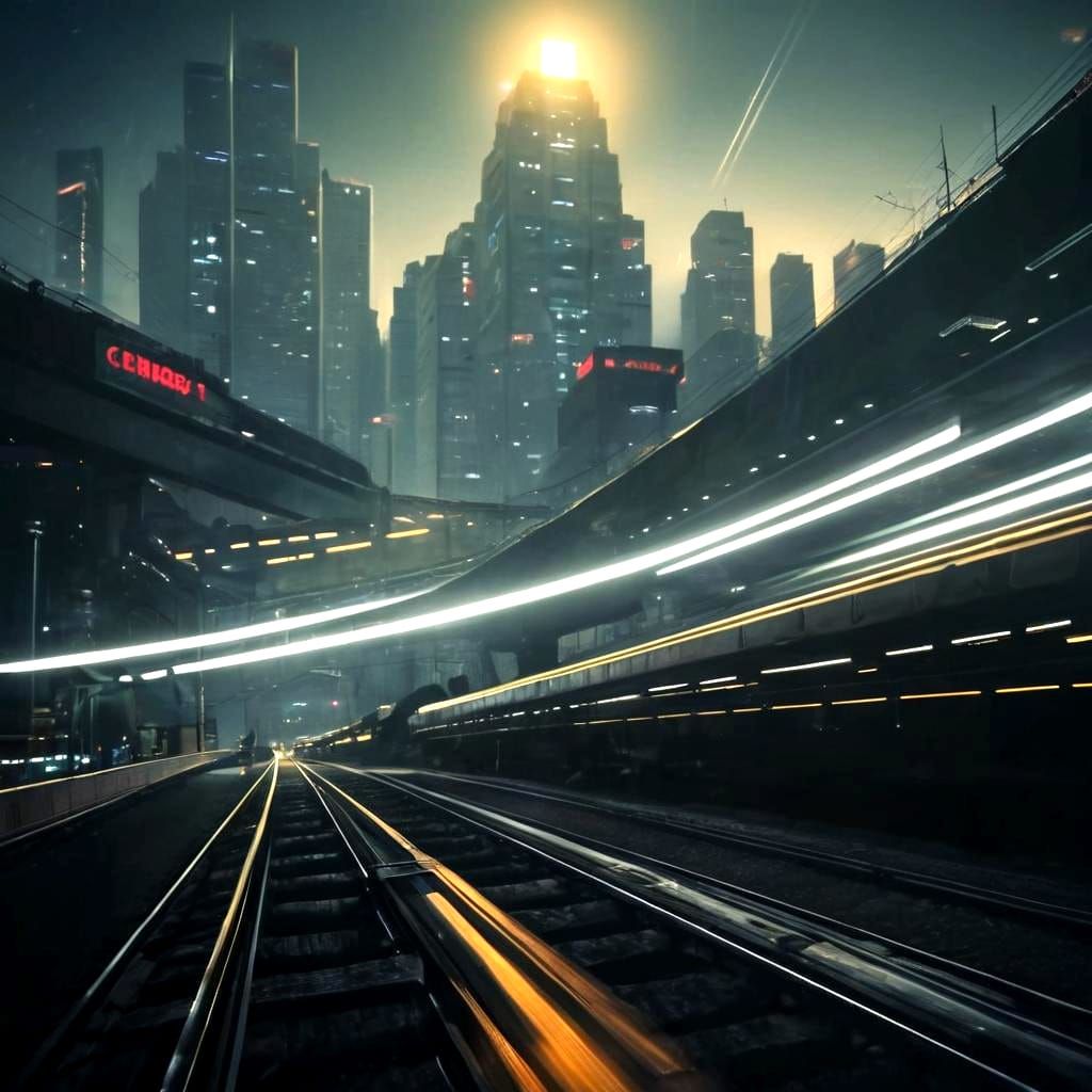 Hyperrealistic Tennis Ball Impacts Bullet Train