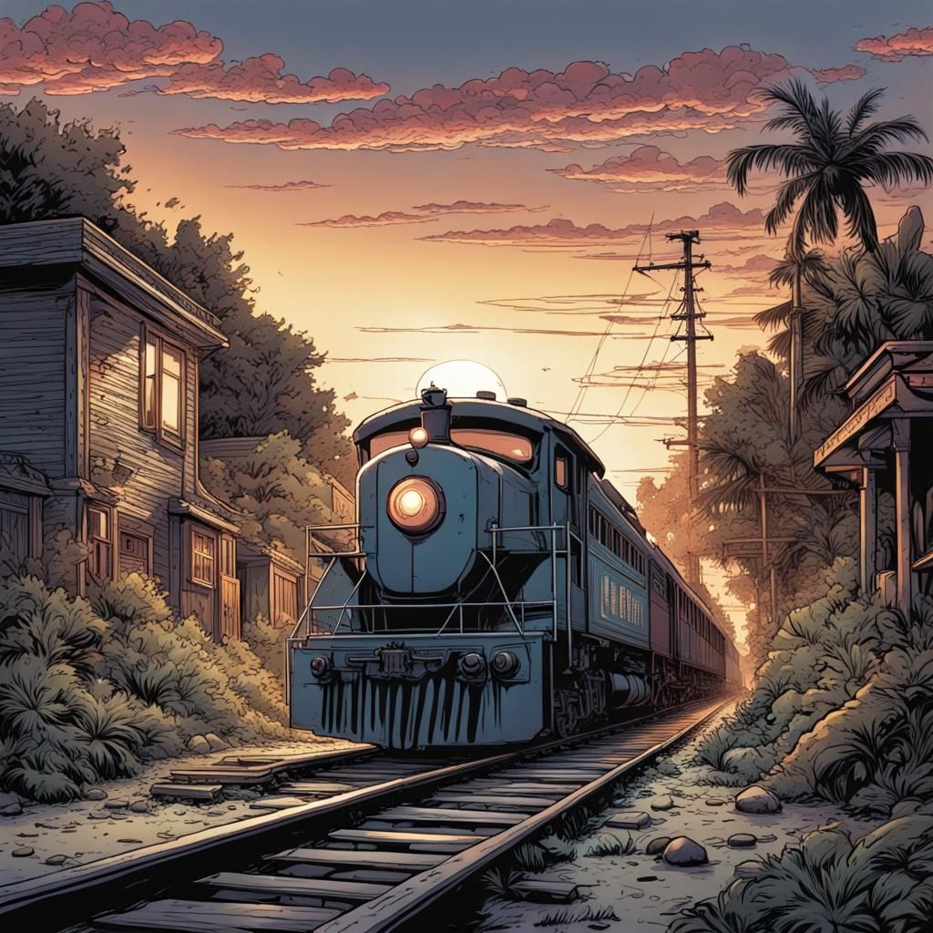 Comic Book Art: Friends, Horror, and Mexican Food