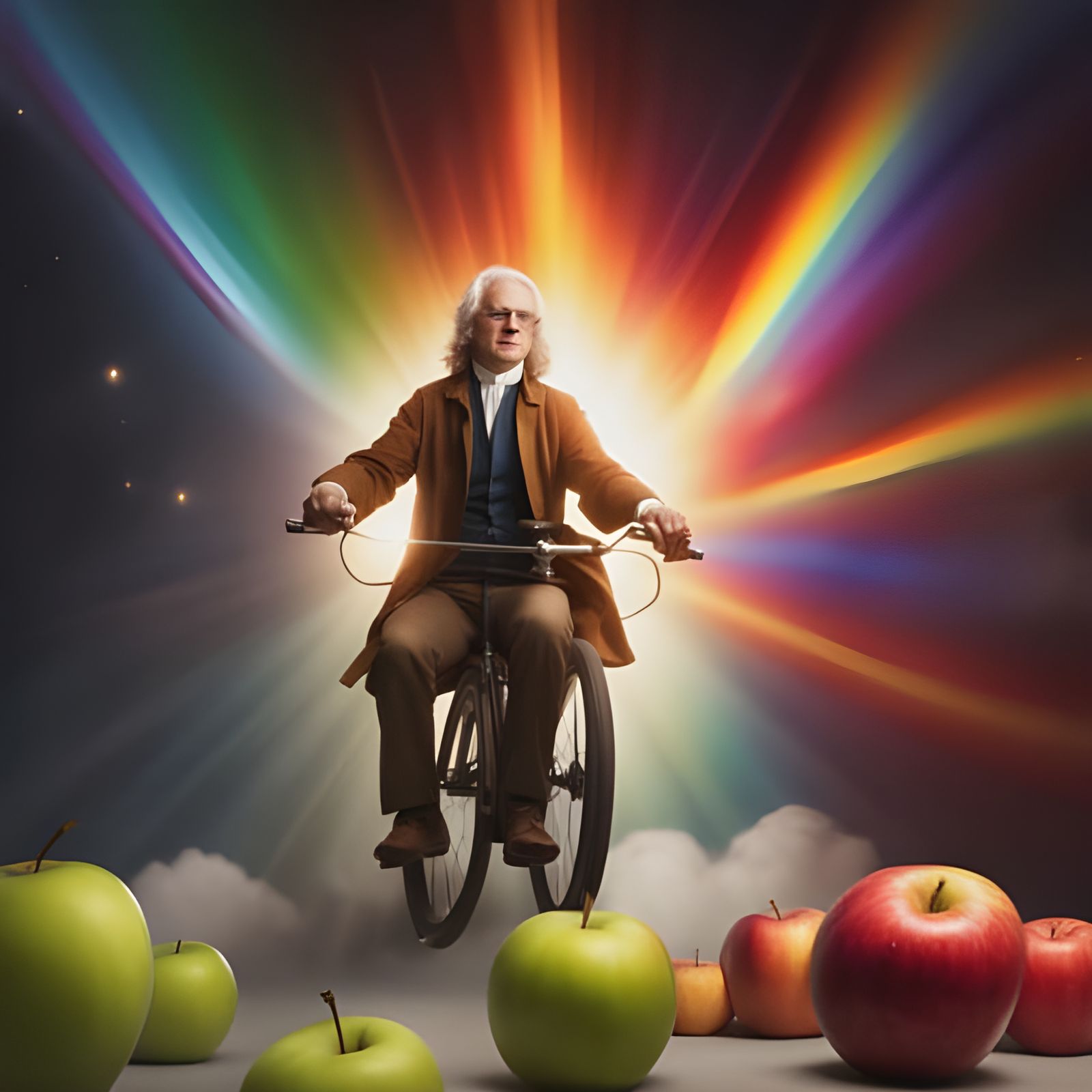 Newton Rides a Rainbow Towards Gravitational Anomaly