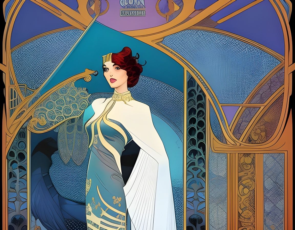 Art Nouveau Clue Series Graphic Novel Concept