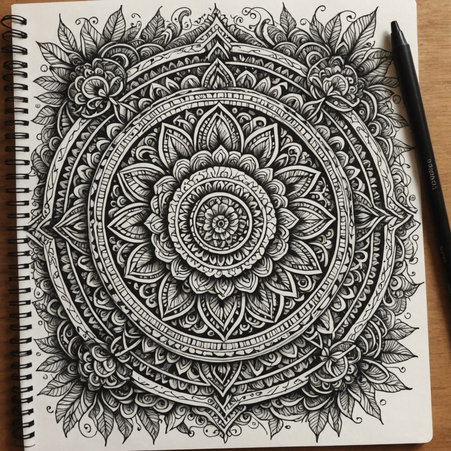 Intricate Doodle Art