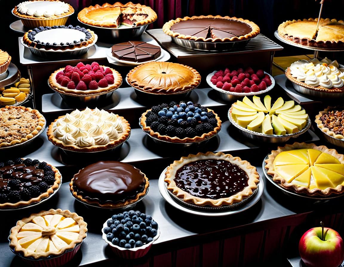 Pie World Amusement Park: A Carnival of Delectable Pies