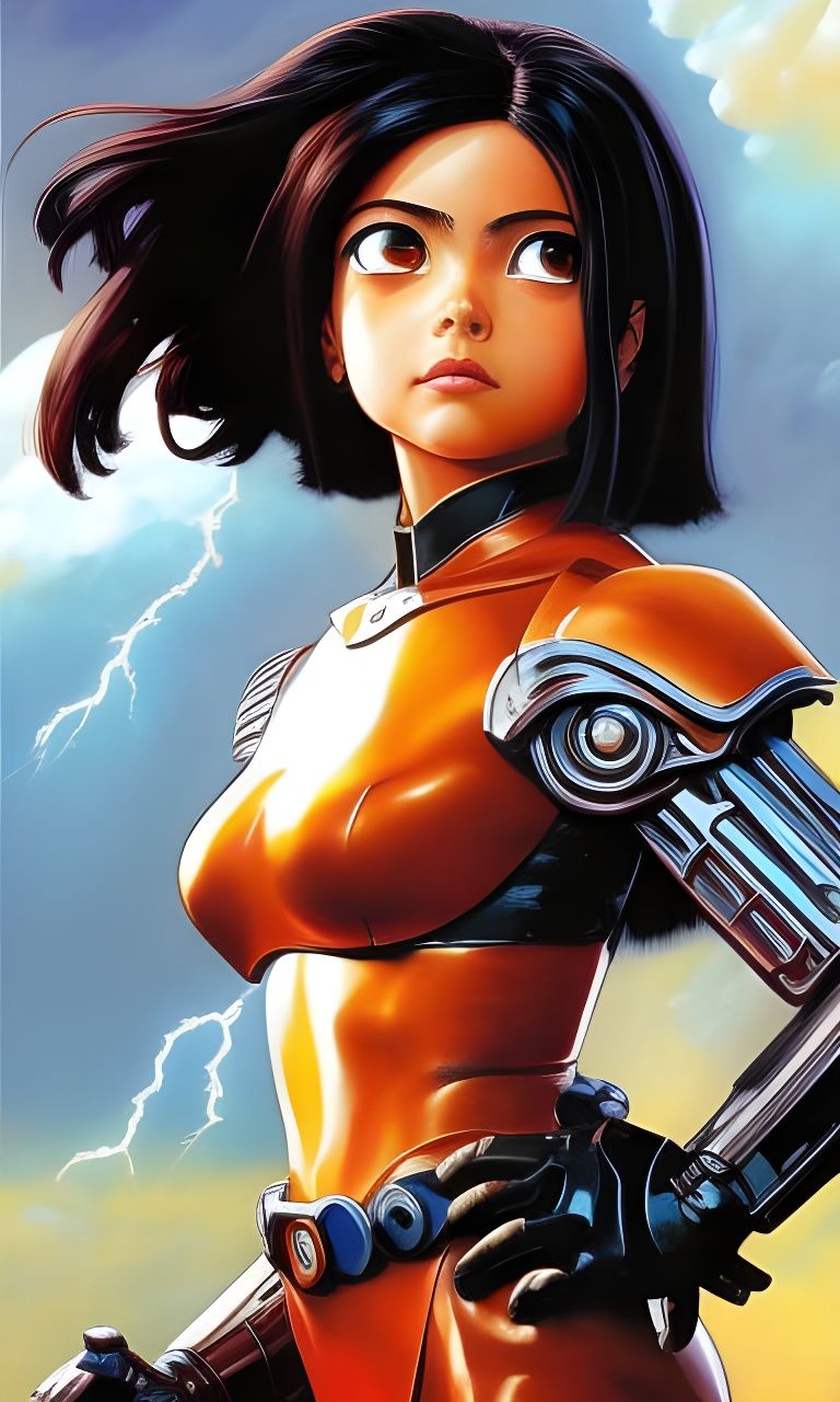 Beautiful Battle Angel Alita