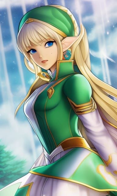 Portrait of an unknown Fantasy RPG hero