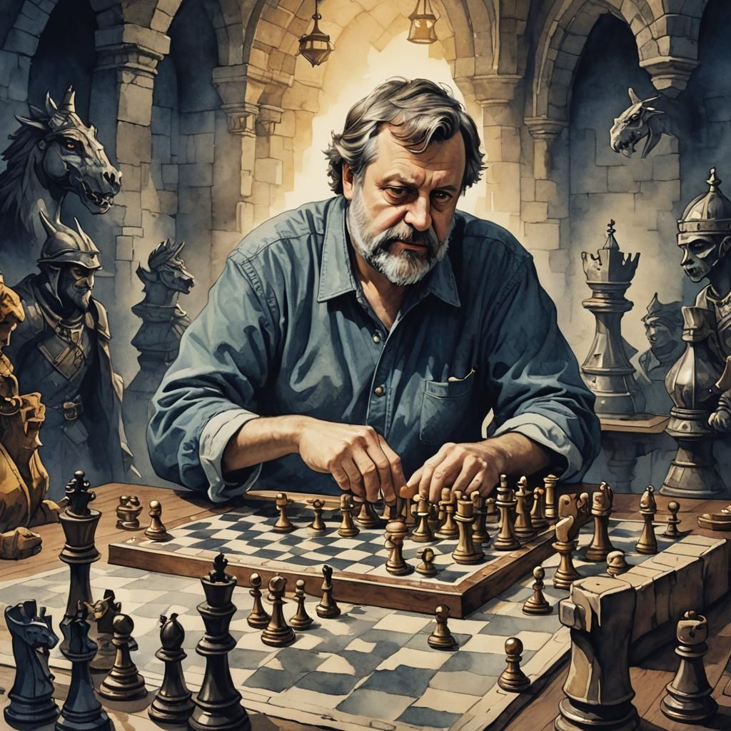 Chess Game: Zizek's Symbolic, Real and Imaginary