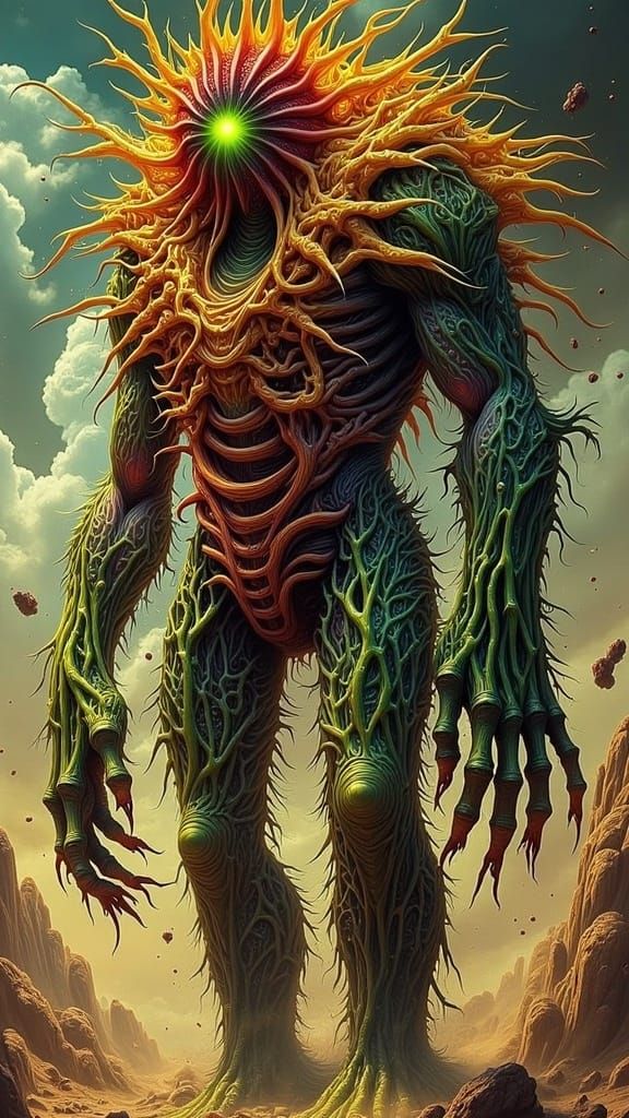 Distorted Imagination LoRA Image Generation