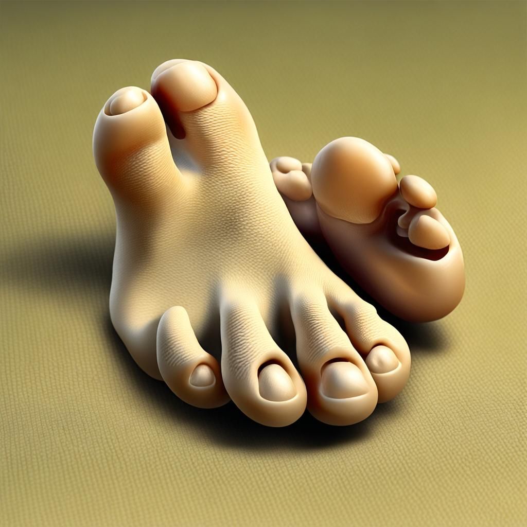 Amputated Small Toe Close-Up