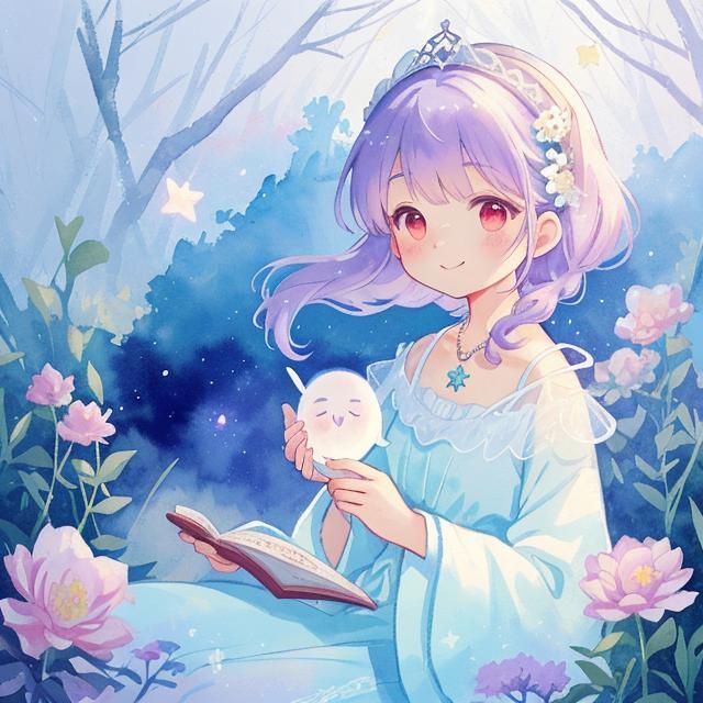 Gentle Woman Spirit in Arte Povera Style