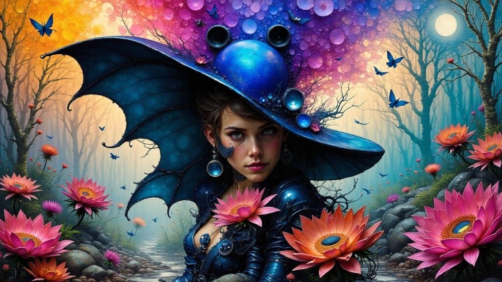 Mystical Victorian Era Steampunk Batman