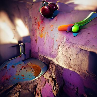 AI Generated Image from a Blank Prompt