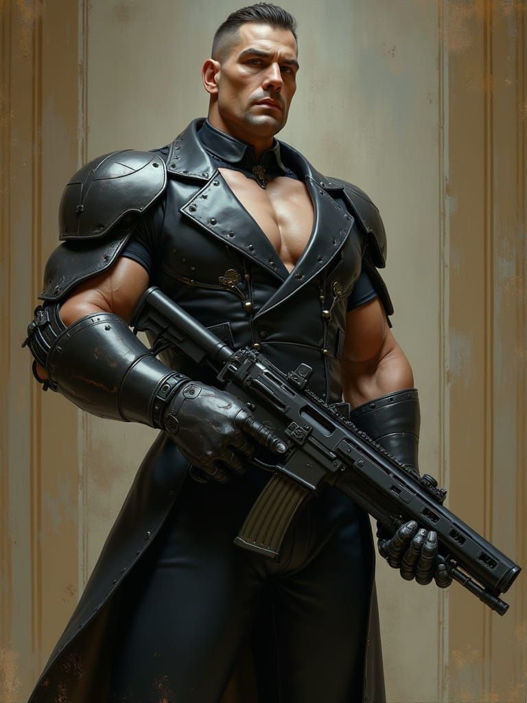 Tactical Cyborg Agent Detective as Imperial Butler