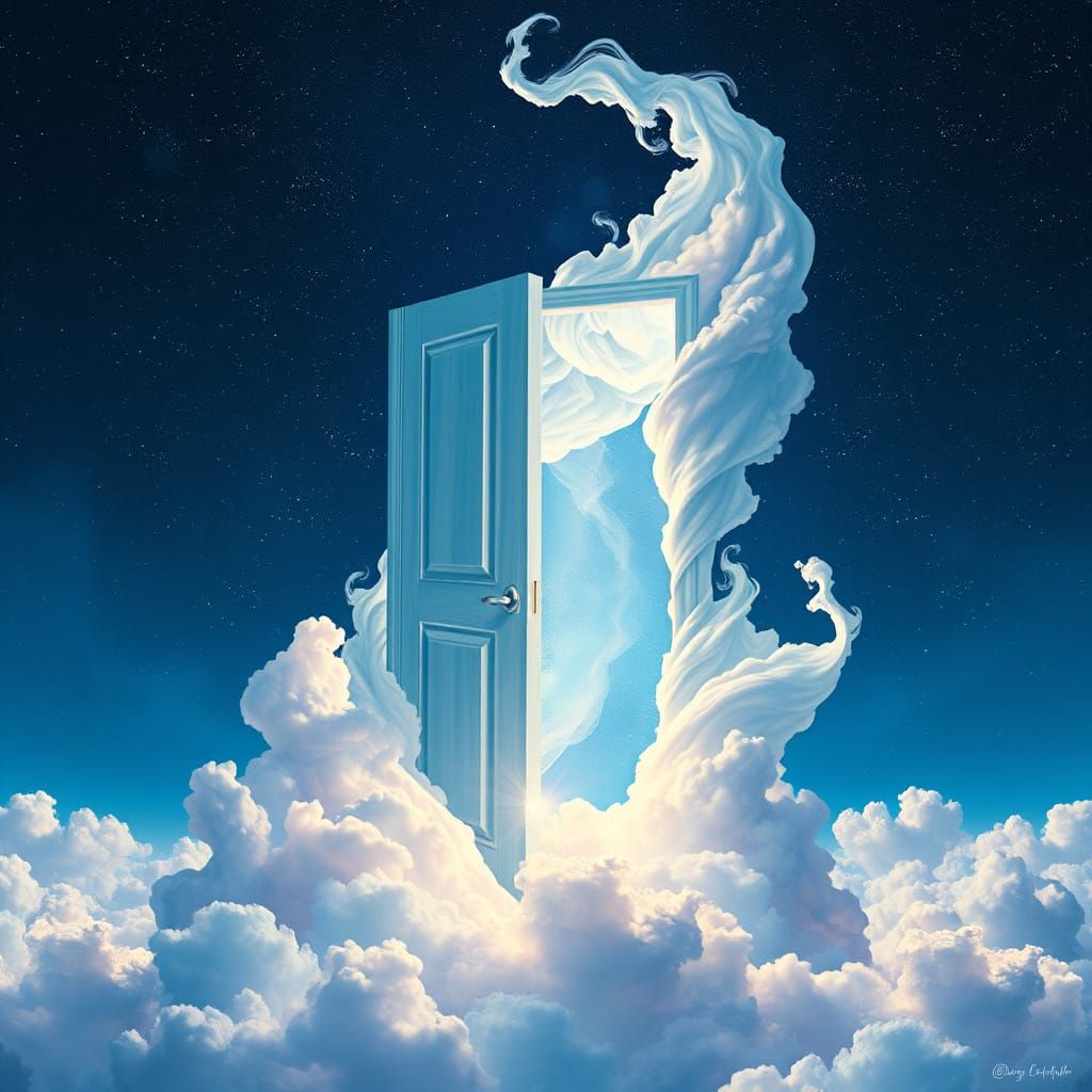 Ethereal Cloud Doorway to Cosmic Astral Plane