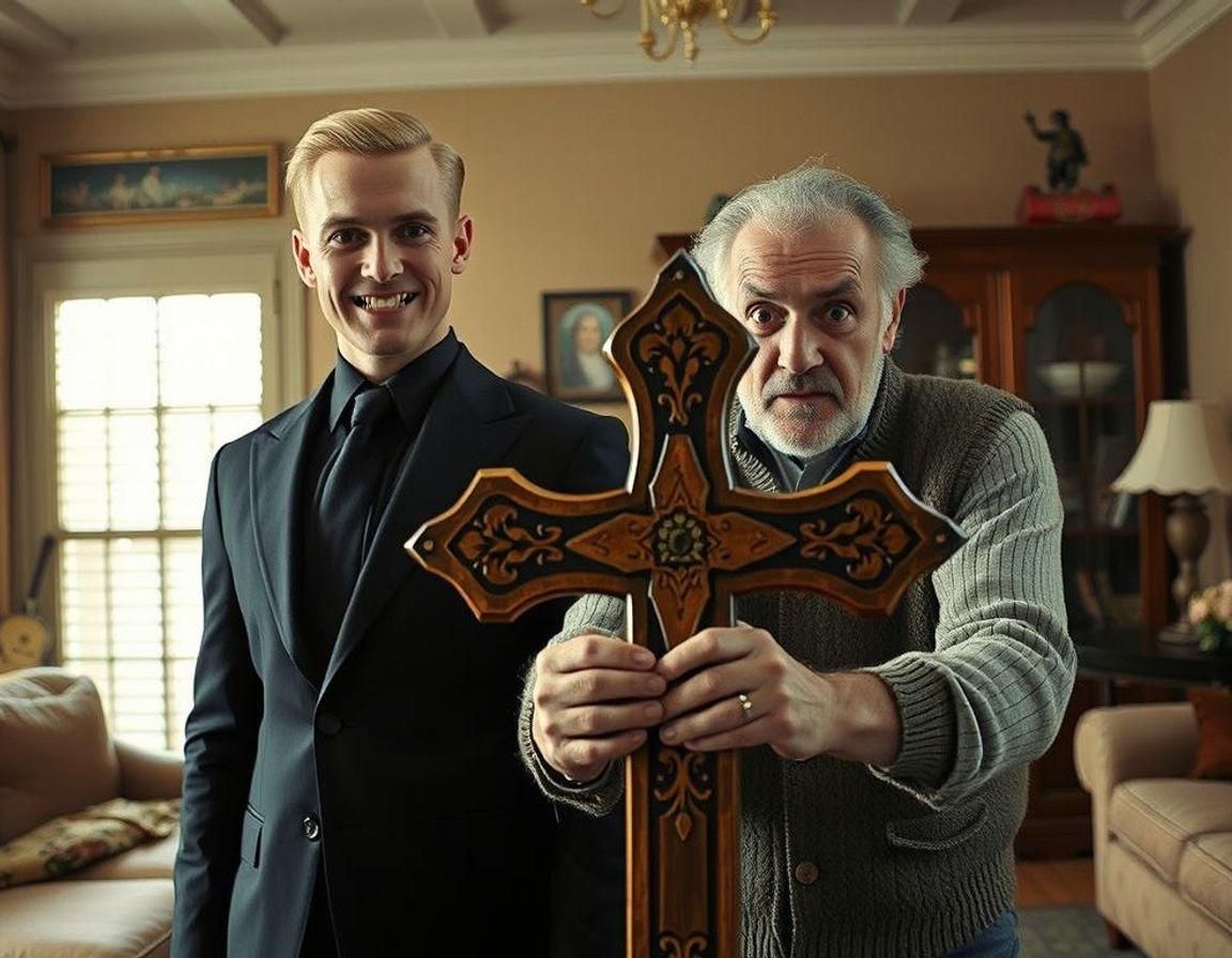 Exaggerated Fangs Like Dracula's Incisor Teeth