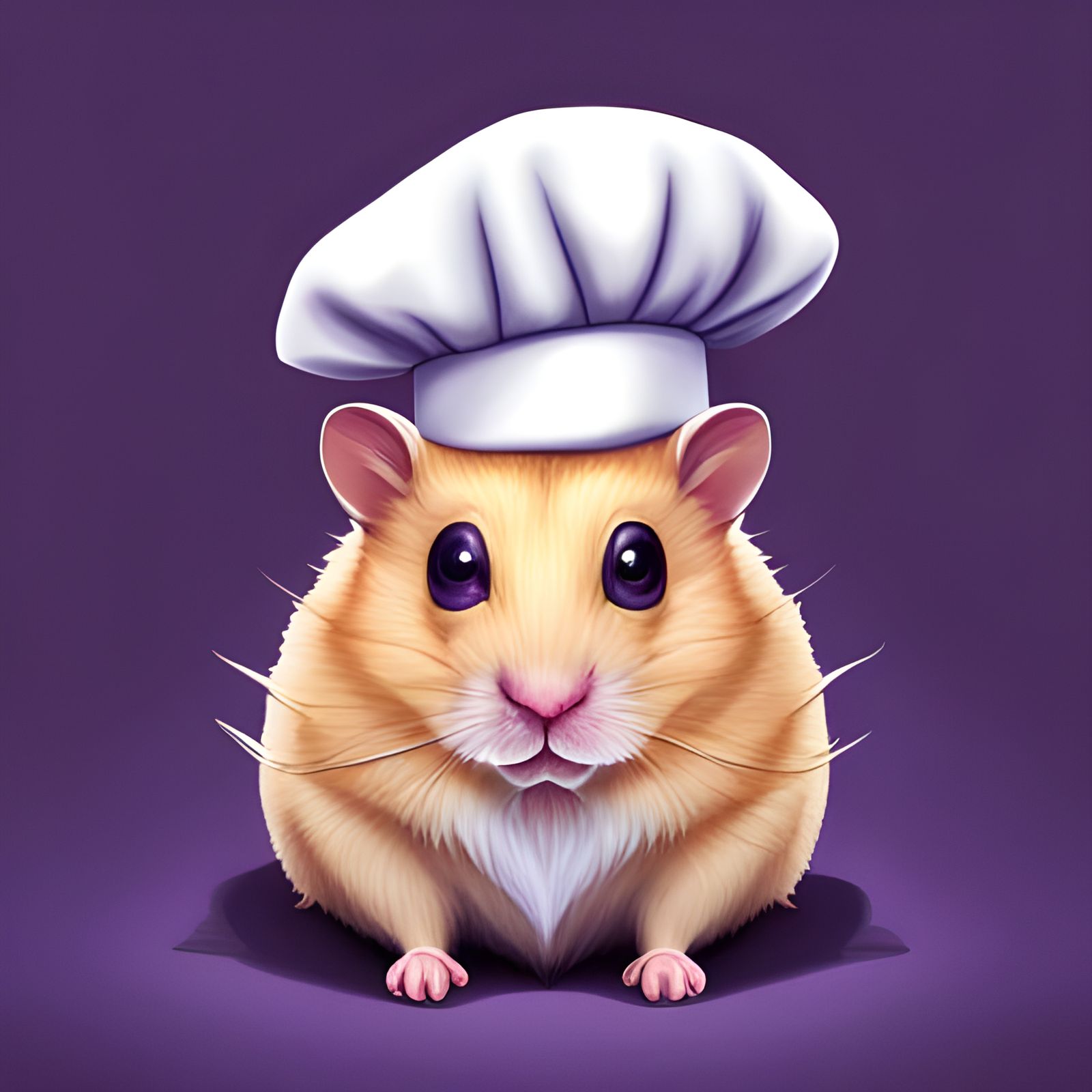 Whiskers The Golden Hamster Chef