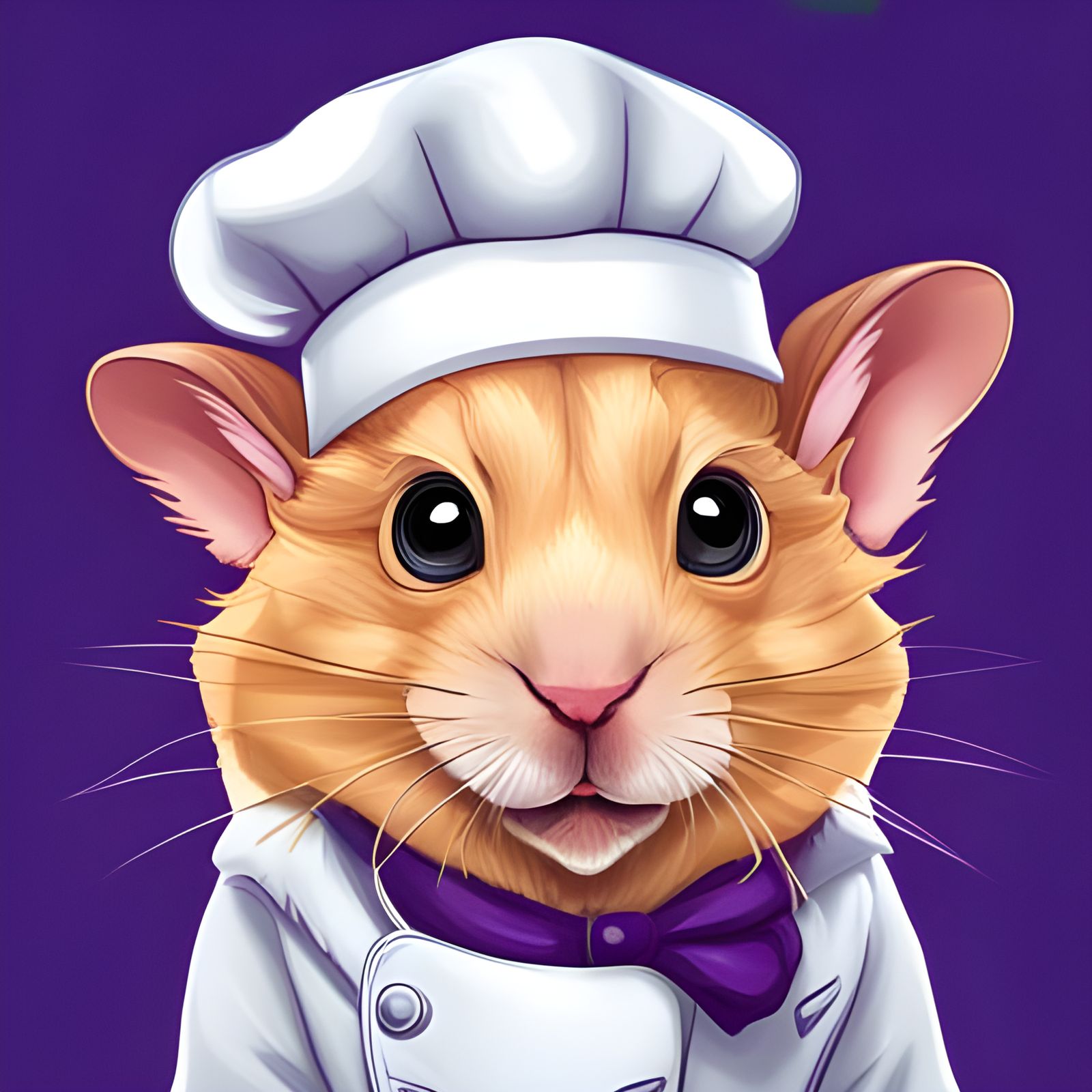 Whiskers The Golden Hamster Chef
