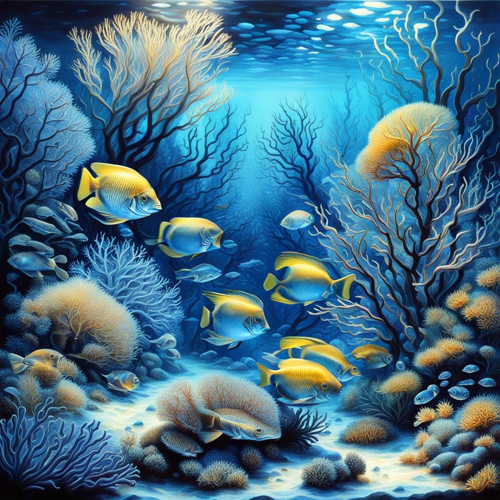 Bioluminescent Beaches: Ultra Detailed Australian Tonalism