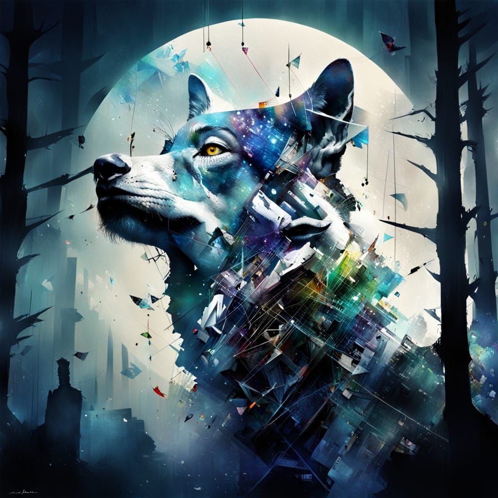 Distorted Reality Concept Art by Minjae Lee