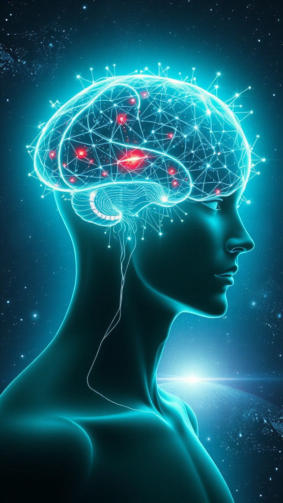 Futuristic Humanoid with Quantum Biological Brain