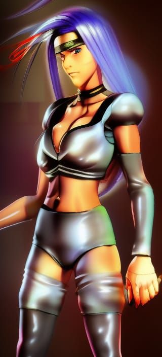 Christa Envall as Anime Video Game Character