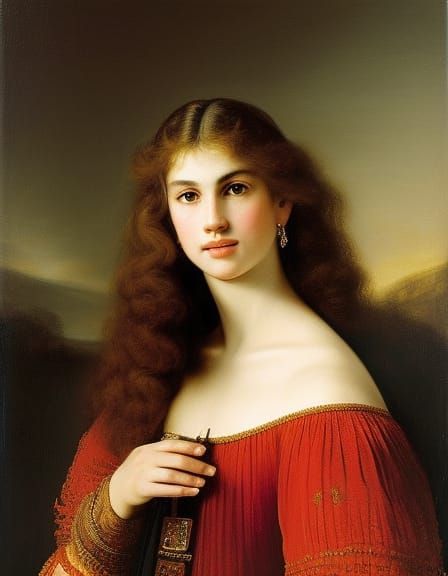 Portrait in the Style of Rembrandt