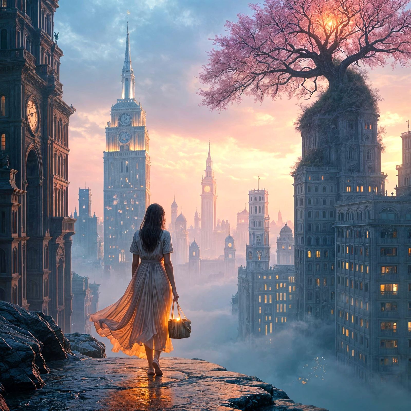 Dreamscapes - blending unexpected elements with familiar one...