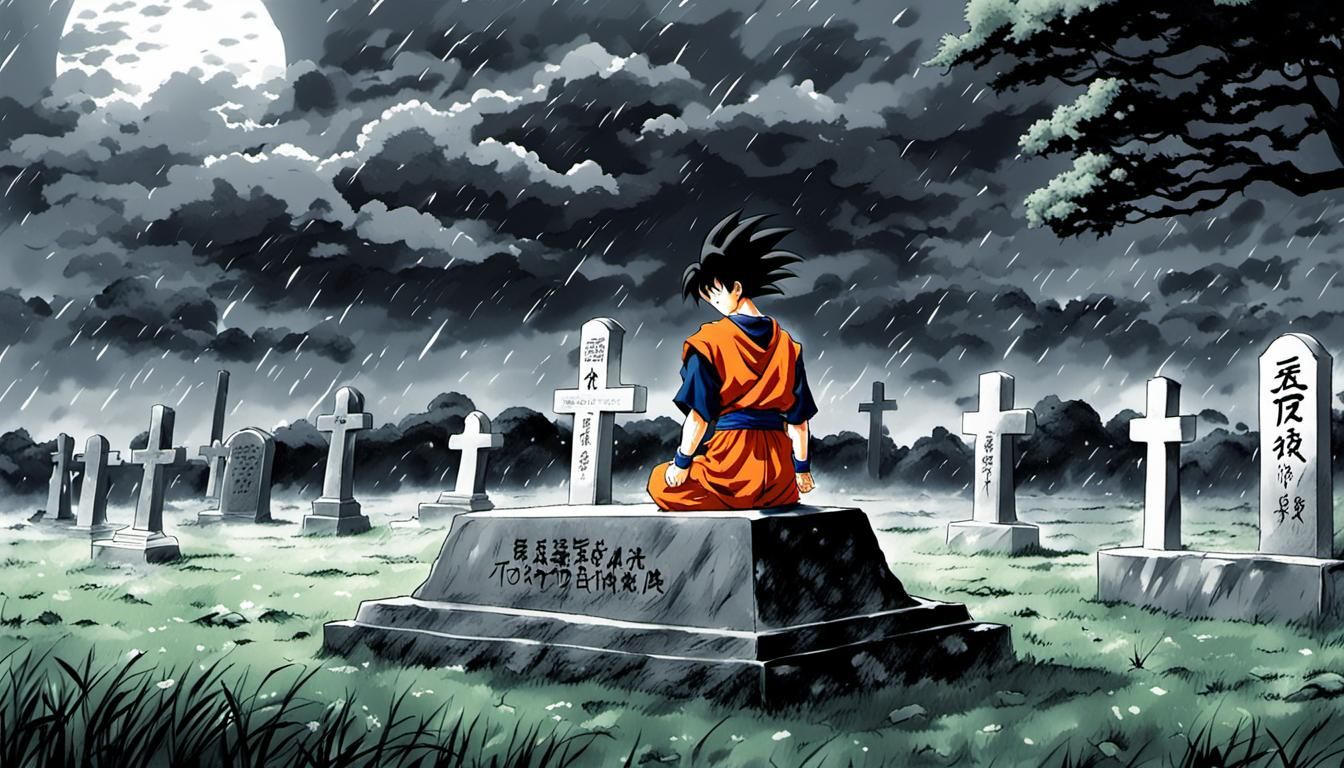 Goku Mourns Akira Toriyama: Dragon Ball Tribute