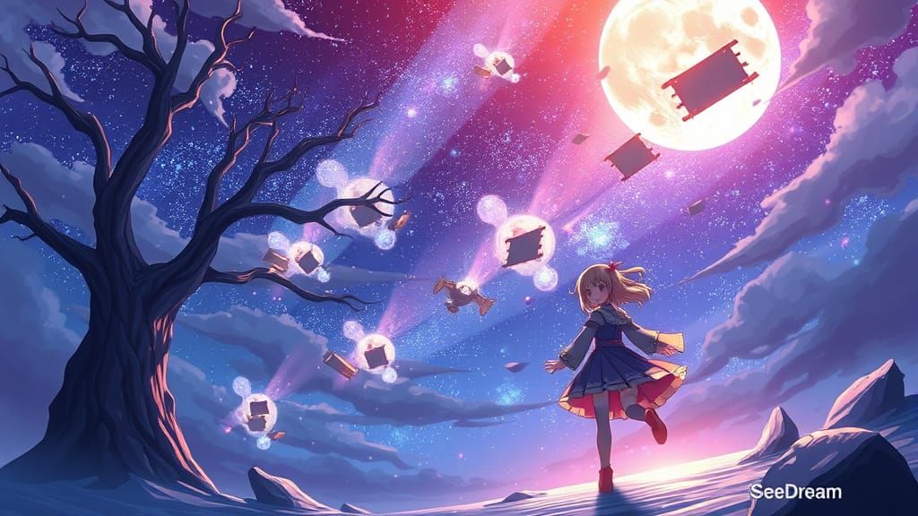 Anime Key Visual: Lofty Ambitions and Future Memories