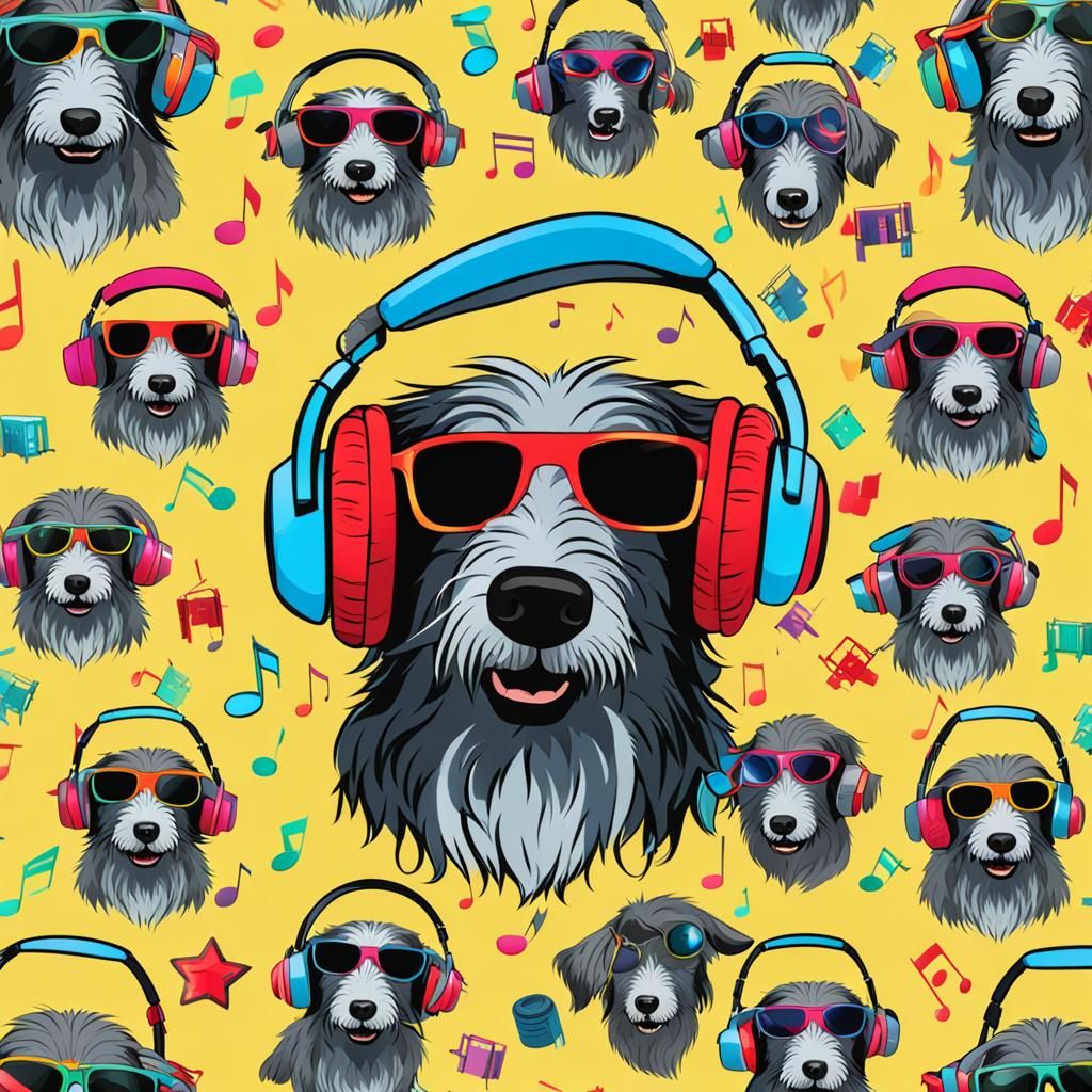 Deerhound DJ at a Rave Party