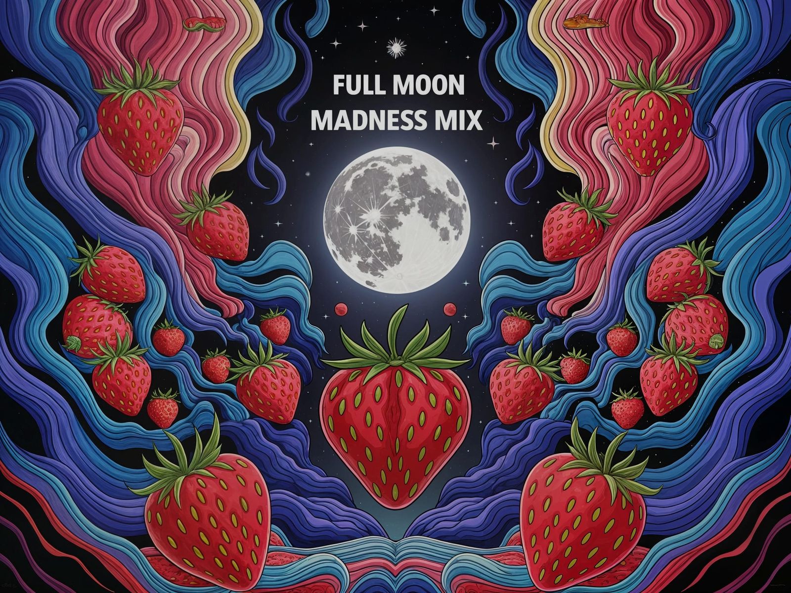 Magnificent Strawberry Full Moon Madness Mix