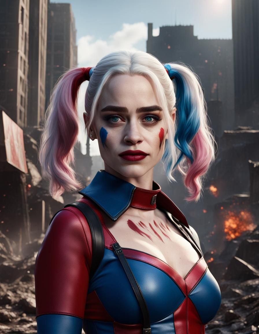 The new Harley Quinn is Emilia Clarke