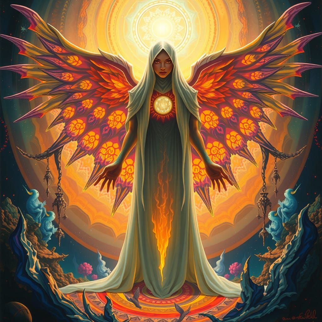 Ethereal Seer Celanthir Watches Over Dimensions in Balance o...