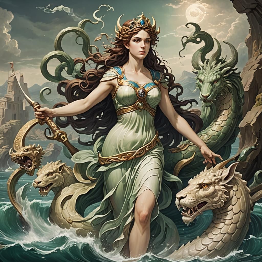 Scylla: Mythological Sea Monster of the Deep