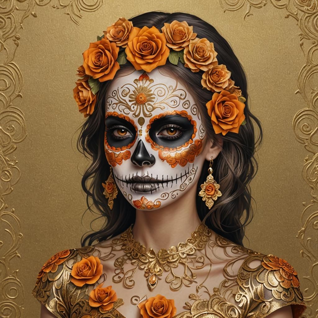 Sugar Skull Woman #170