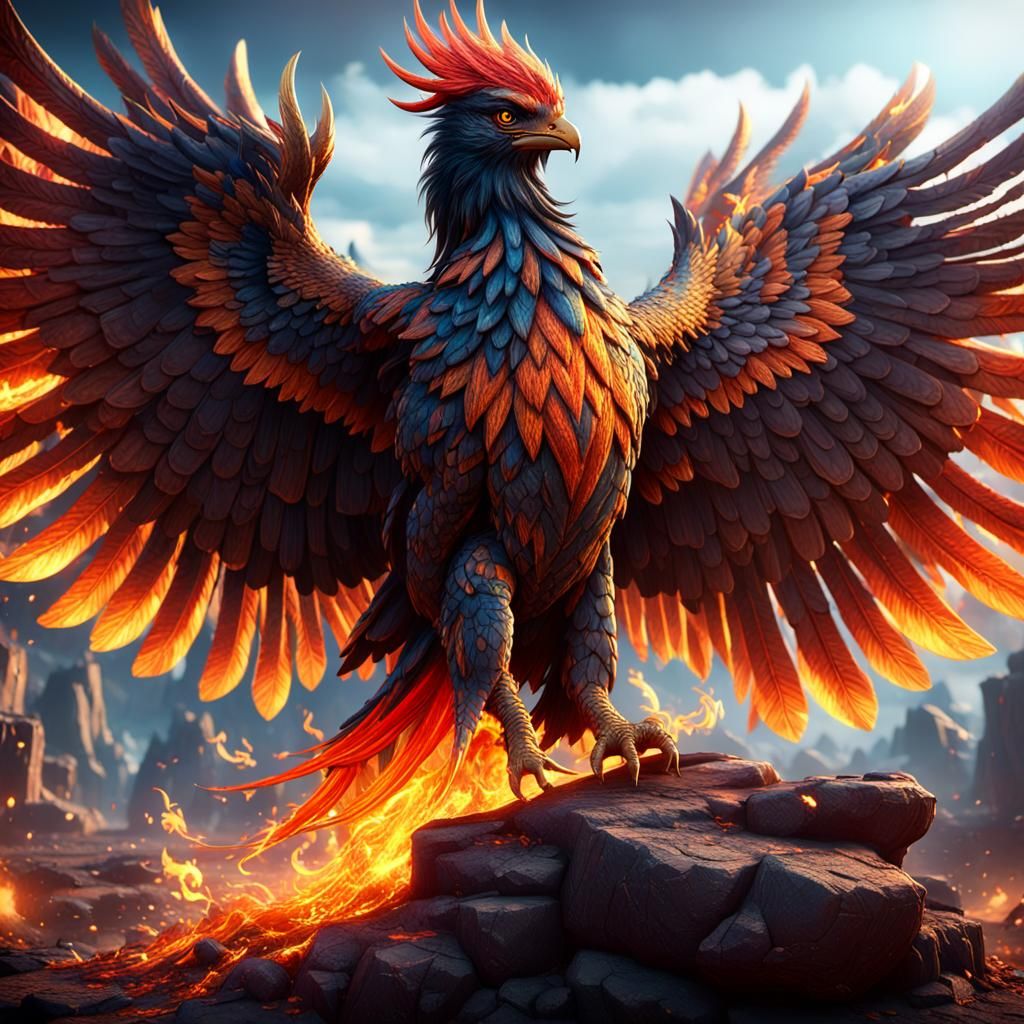 Phoenix Rising: 3D Game Cinematic Art