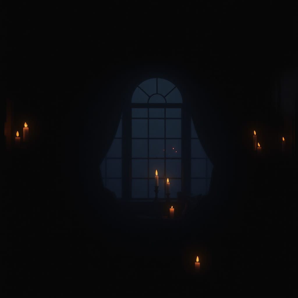 Hauntingly Beautiful Nightscapes in Dark Ambiance