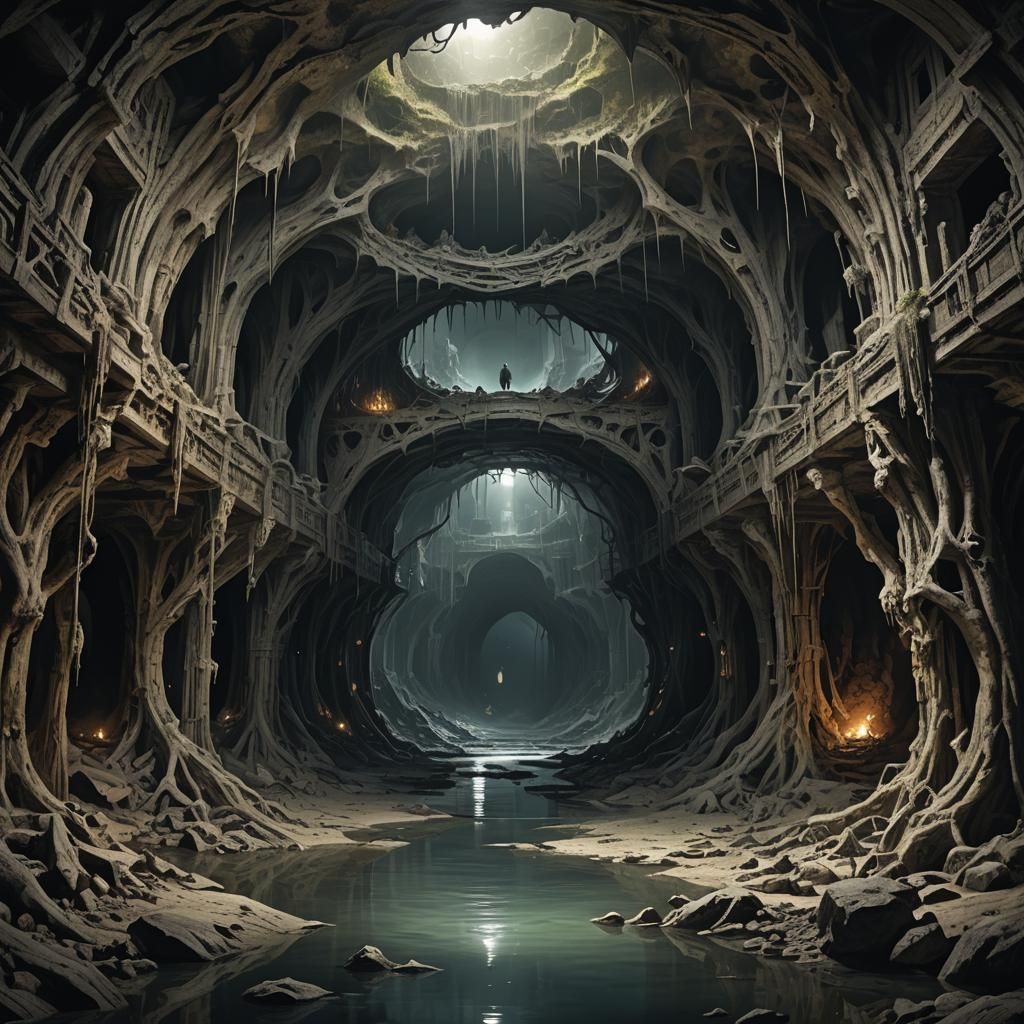 Horrific Underworld: River Styx and Damned Souls